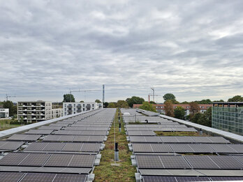 Pressebild: Photovoltaik Mark-Twain-Schule Neu-Ulm