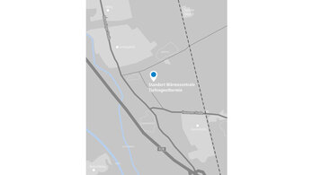 Bild: SWU Karte Standort Wärmezentrale