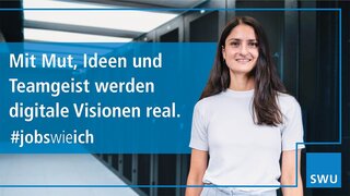 Tanja hat ihre Mission bei der SWU gefunden #jobswieich